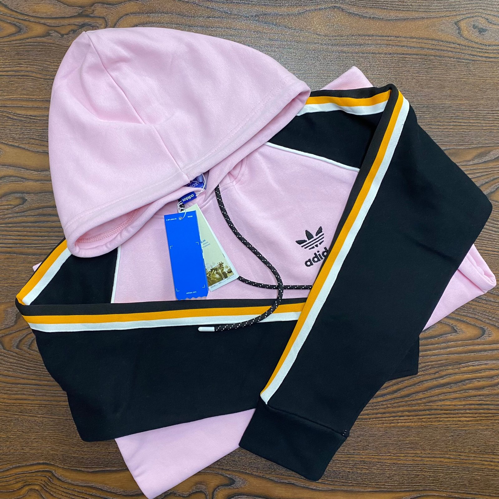 HD02-PN-BK-1 Men’s Premium Fleece Hoodie | HD02-PN-BK - Image 1