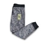 Premium Tricot Camo Trouser | JOG02-Ash
