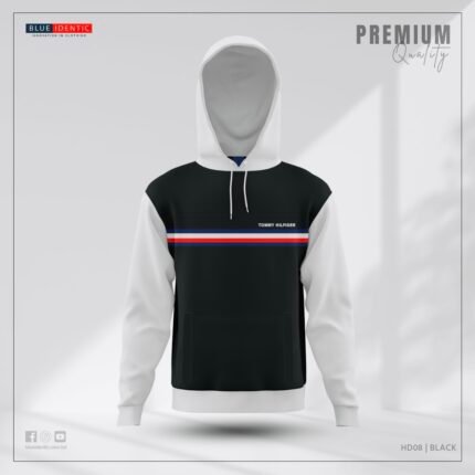 Men's Premium Hoodie | HD08-Black