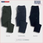 3 Premium Cargo Trouser Bundle | JOG25-3 pcs Bundle - Image 4