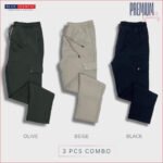 3 Premium Cargo Trouser Bundle | JOG25-3 pcs Bundle