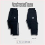 Micro Stretched Trouser 2 pcs Combo | JOG19