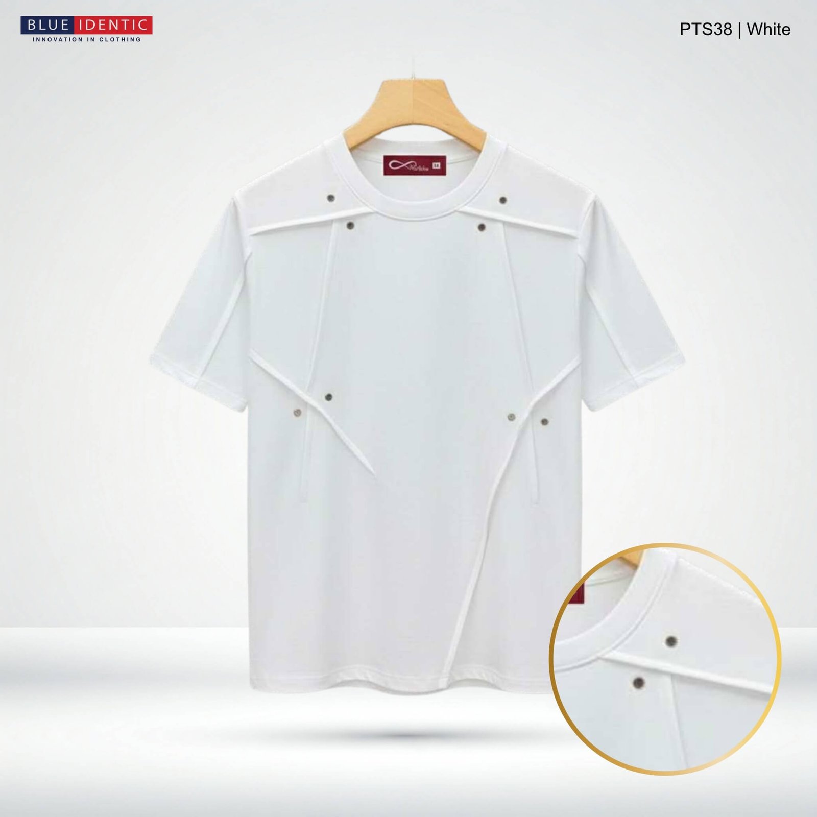 PTS38-White Premium Designer Metal Dropshoulder | PTS38-White - Image 1