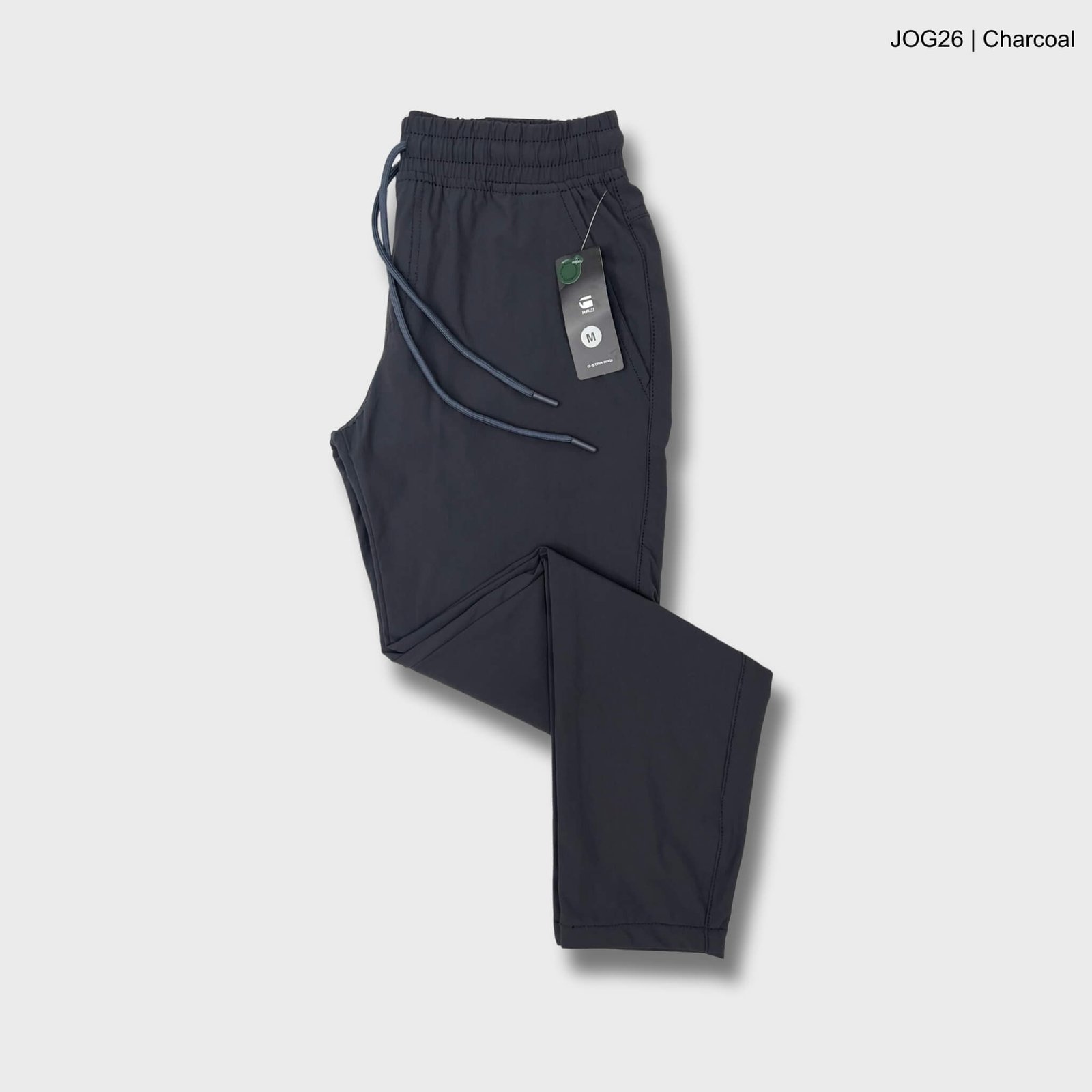 JOG26-Charcoal Premium Solid Trouser | JOG26-Charcoal - Image 1