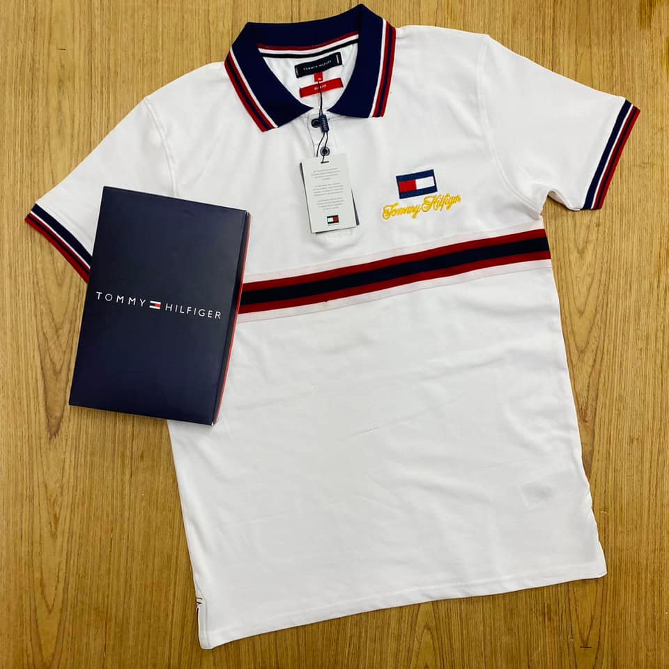 PL33-White Men’s Premium Polo | PL33-White - Image 1