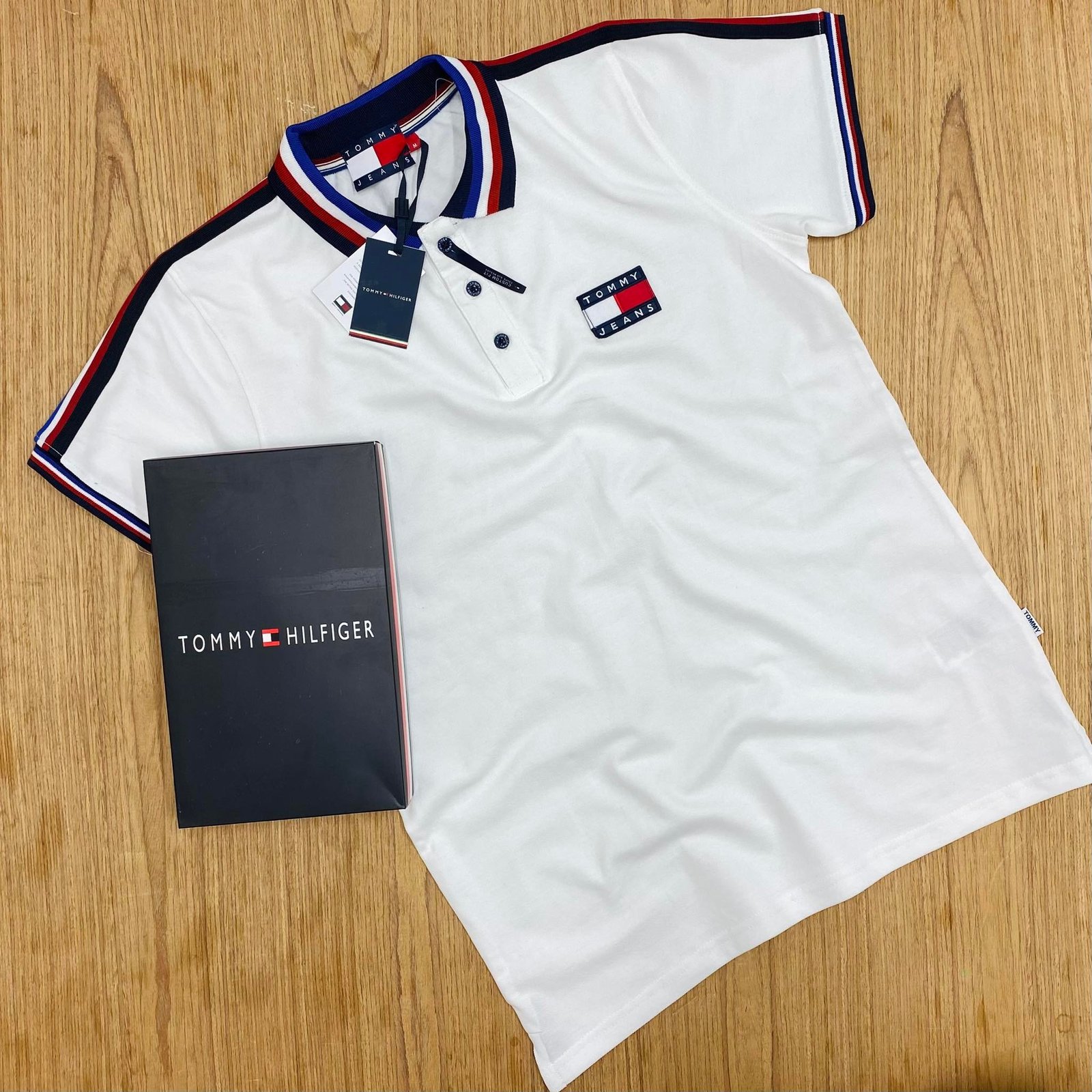 PL36 white Men’s Premium Polo | PL36-White - Image 1