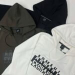 Premium Designer Ribbed Hoodie | HD11-Olive - Image 2