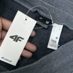 Mens Premium Terry Joggers  | JOG29-Charcoal - Image 4