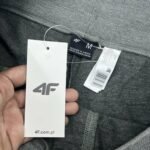 Mens Premium Terry Joggers  | JOG29-Grey - Image 4